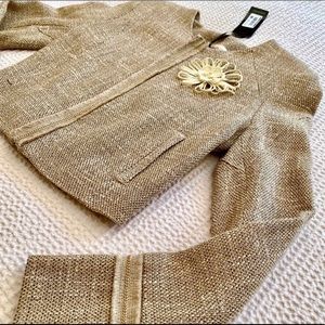 Tweed Jacket Made in Italy, NWT